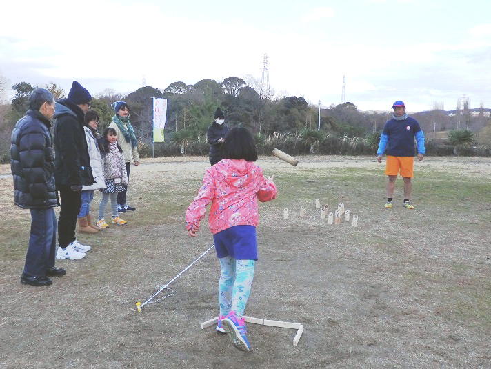 公園からの健康づくり モルックをしよう